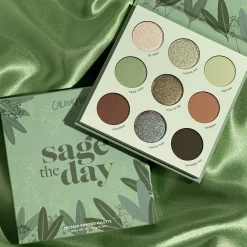 ColourPop Monochromatic Palettes|Colorful Palettes*Sage The Day Green Eyeshadow Palette