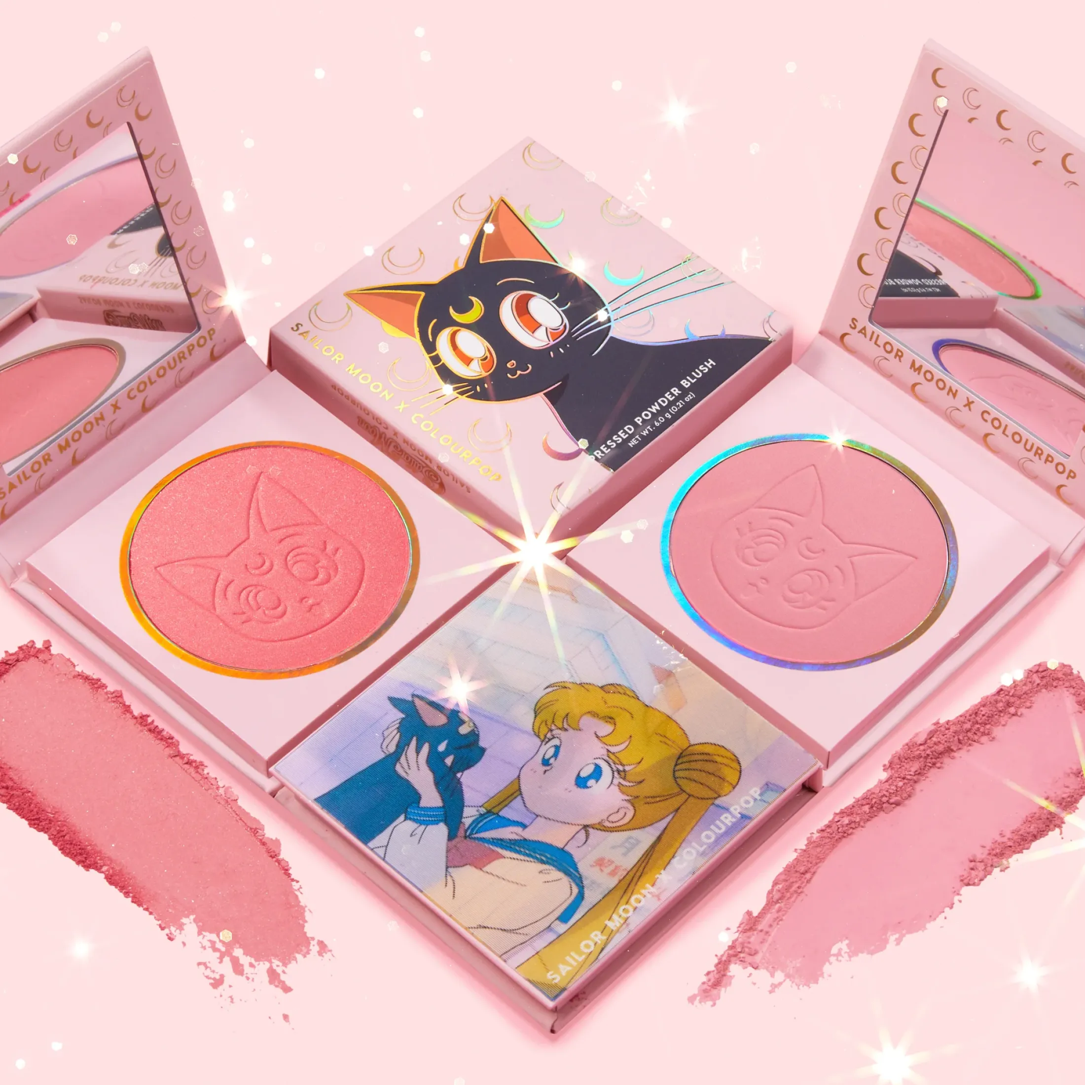 ColourPop Blush*Sailor Moon Pressed Powder Blush Silky Powder Blush From The Moon