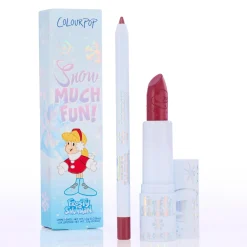 ColourPop Lipstick & Lip Stains|Lip Sets*Snow Much Fun! Lip pencil & lipstick duo