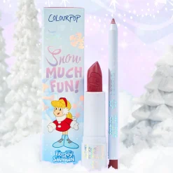 ColourPop Lipstick & Lip Stains|Lip Sets*Snow Much Fun! Lip pencil & lipstick duo