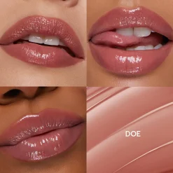 ColourPop Lip Gloss & Lip Oil*So Juicy Plumping Gloss Balm Lip Balm with Peptides Doe