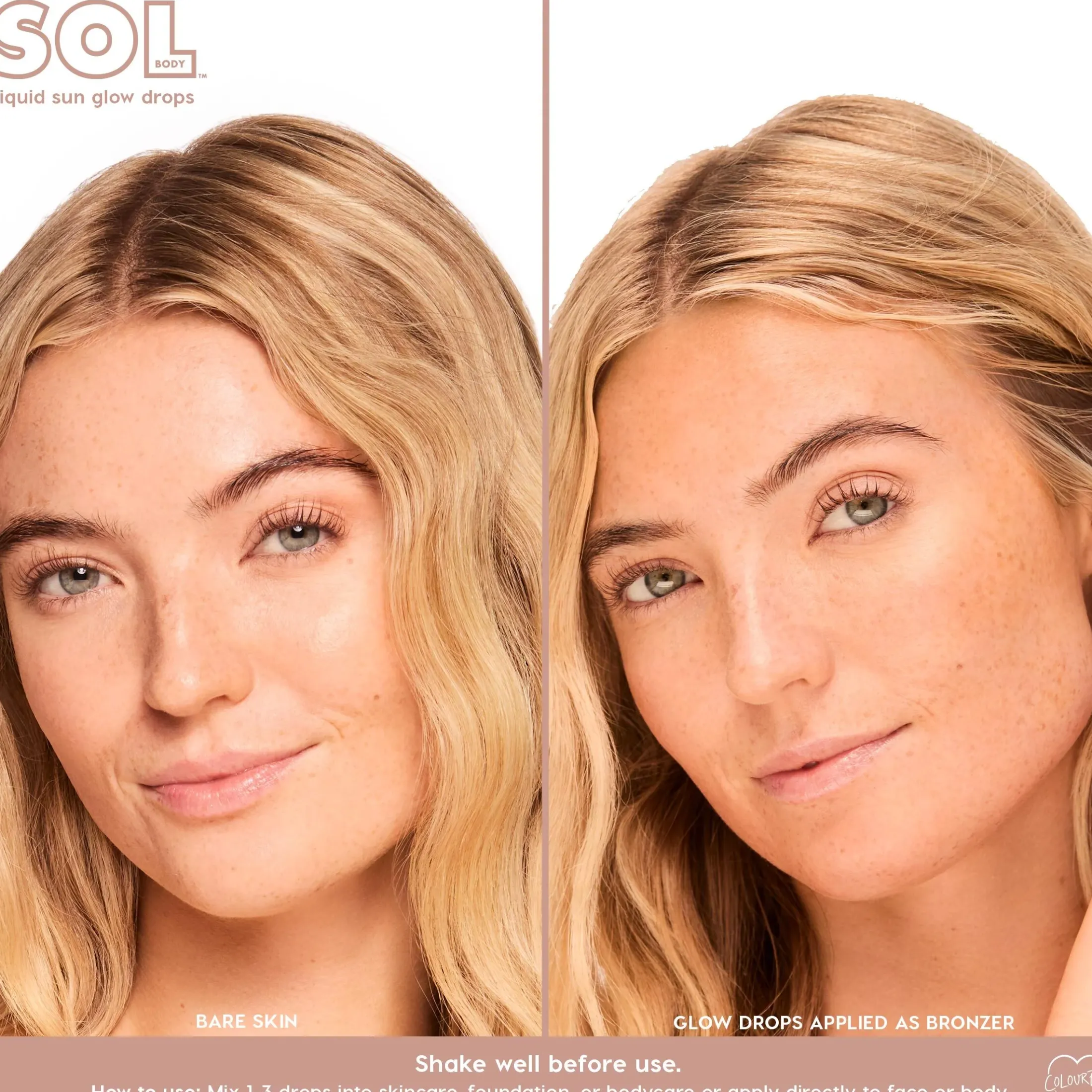 ColourPop Bronzer & Highlighter|Body*SOL Liquid Sun Glow Drops Drops Bronze Glow