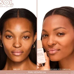 ColourPop Bronzer & Highlighter|Body*SOL Liquid Sun Glow Drops Drops Bronze Glow