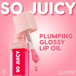 ColourPop Lip Gloss & Lip Oil|Lip Sets*Sugar Crystals Plumping glossy lip oil kit