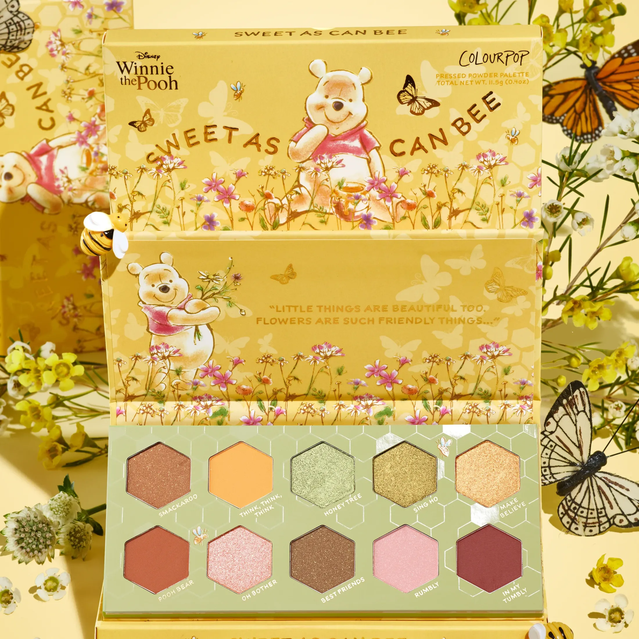 ColourPop Collab Palettes*Sweet As Can Bee Honey-Tone Powder Palette