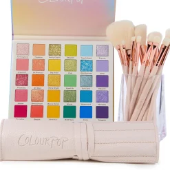 ColourPop Colorful Palettes*Sweet Fantasy Color Palette & Brush SetPressed Powder Palette & Brush Set