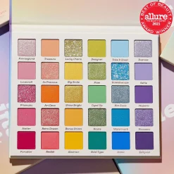 ColourPop Colorful Palettes*Sweet Fantasy Color Palette & Brush SetPressed Powder Palette & Brush Set