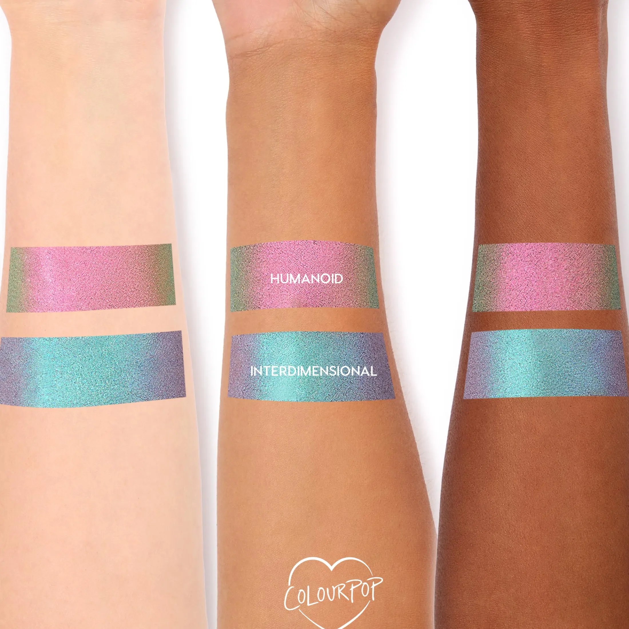 ColourPop Eye Sets*The Monster Chrome Liquid Eyeshadow Set