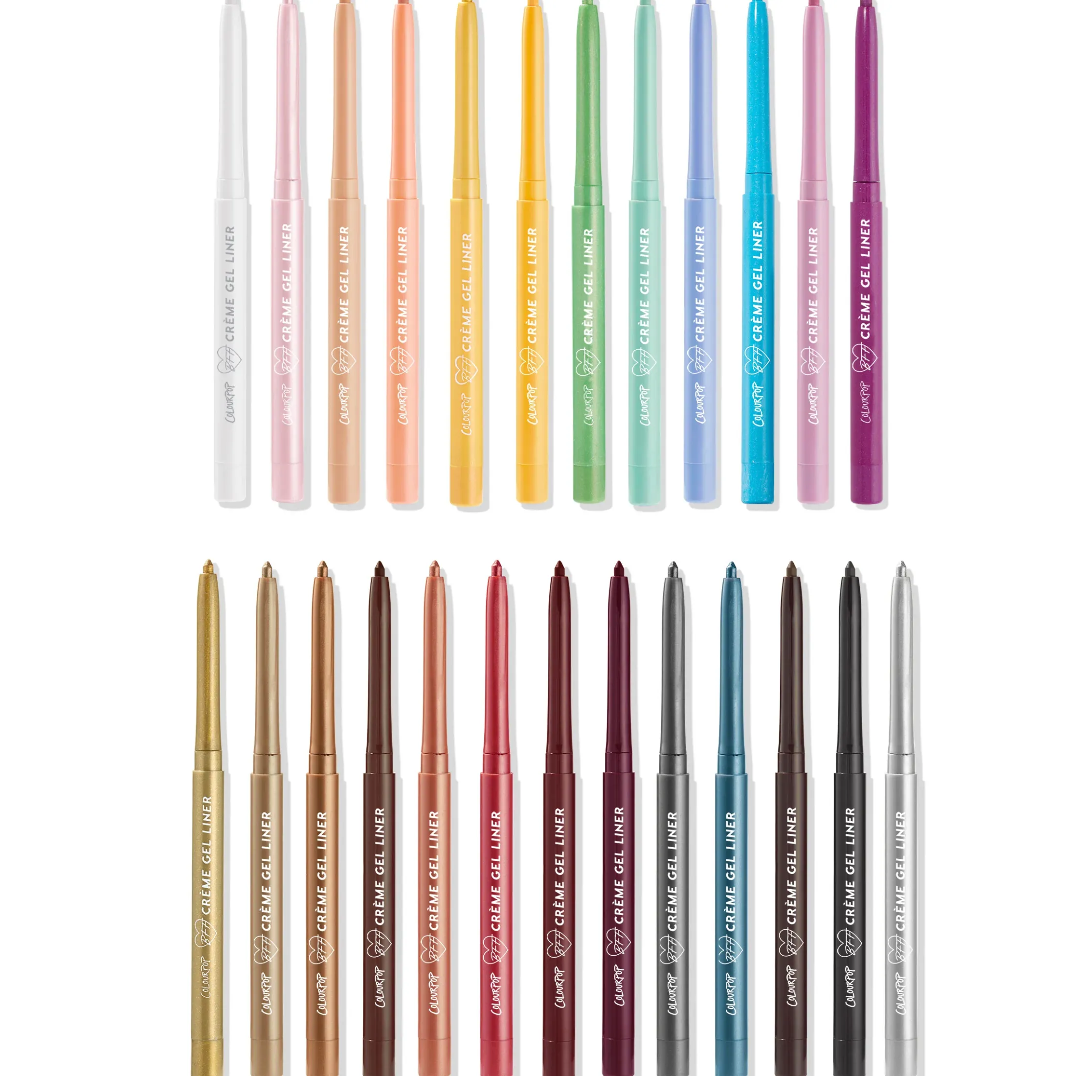 ColourPop Eyeliner|Eye Sets*The Total Package BFF Crème Gel Liner Vault
