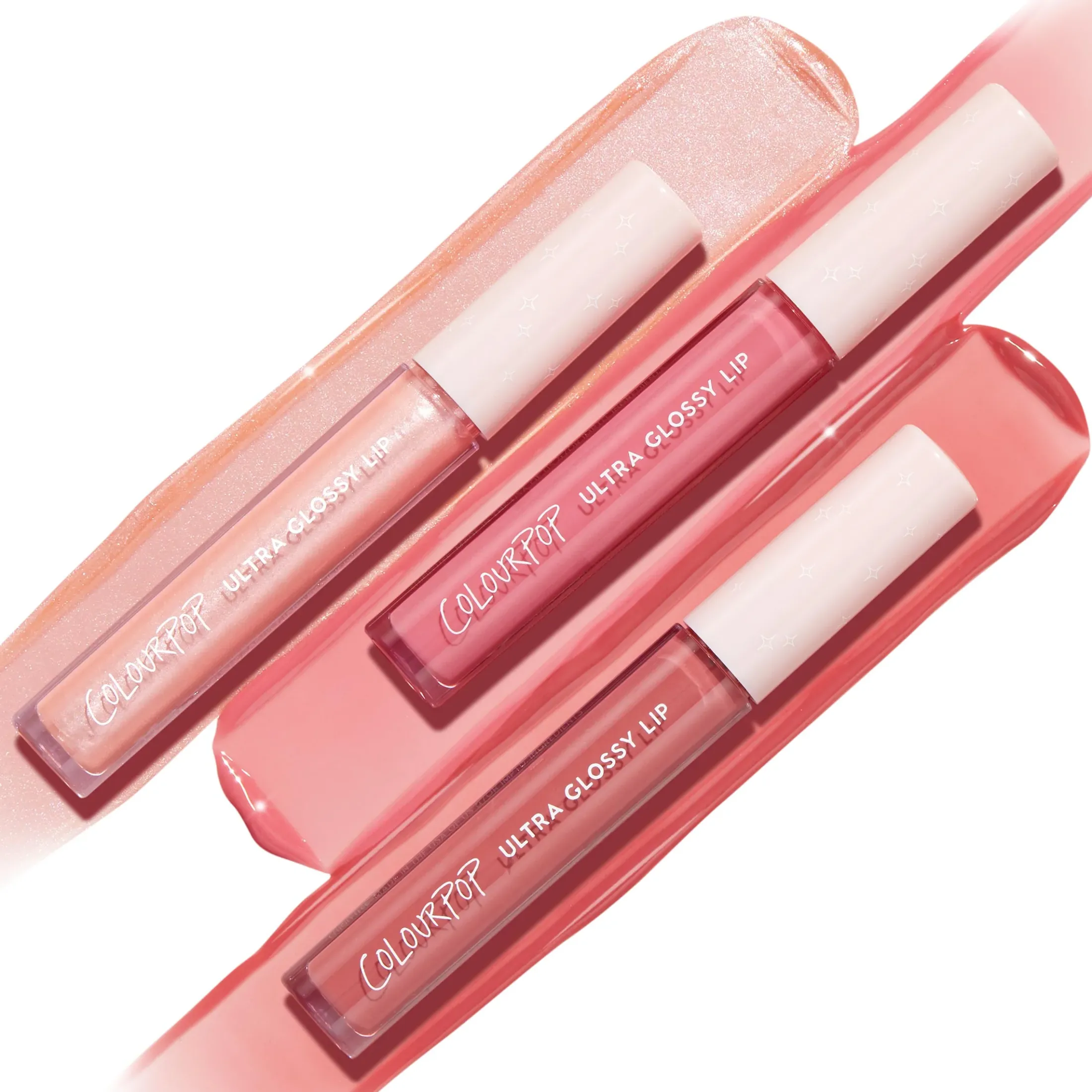 ColourPop Lip Gloss & Lip Oil|Lip Sets*Tickled Pink Ultra Glossy Lip Trio