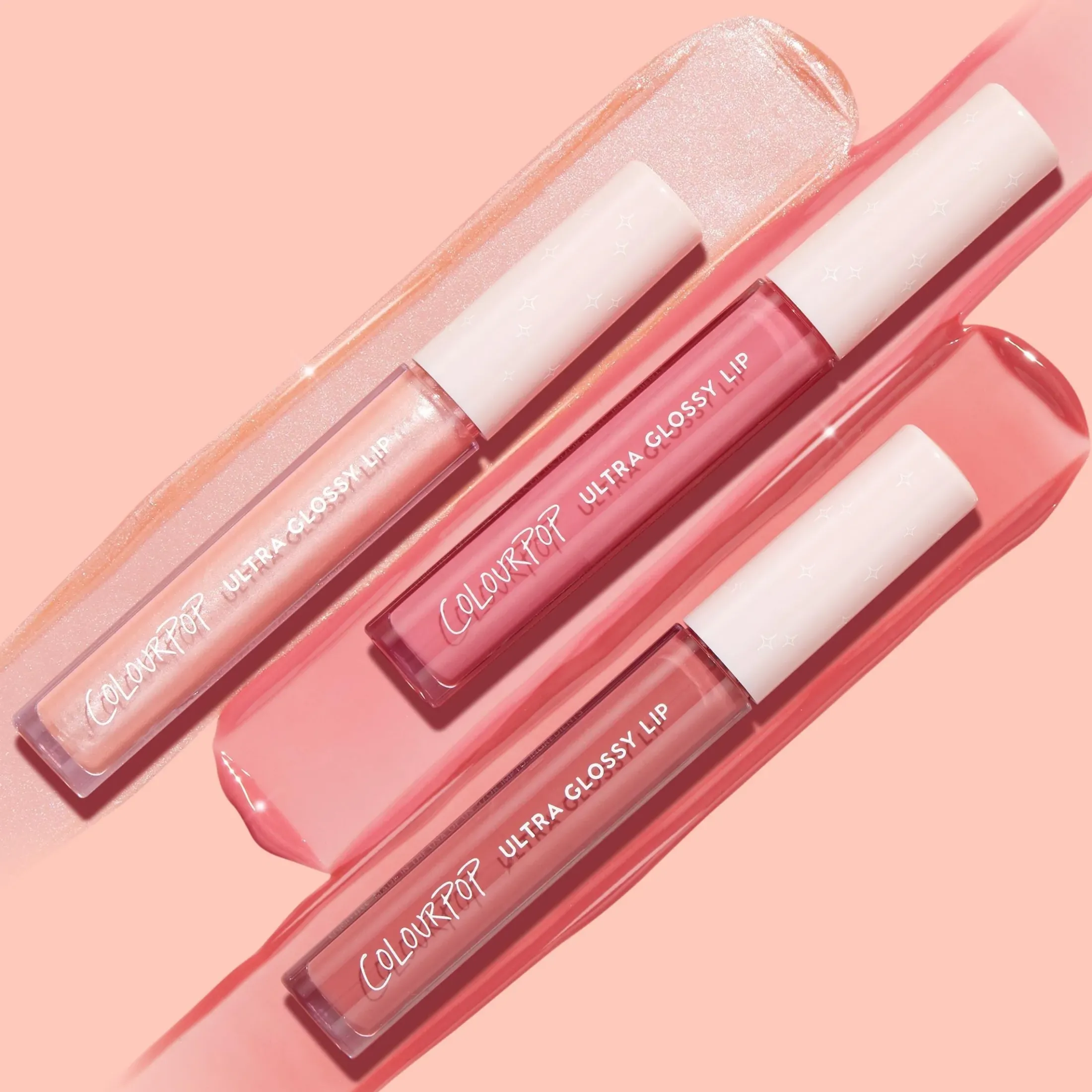 ColourPop Lip Gloss & Lip Oil|Lip Sets*Tickled Pink Ultra Glossy Lip Trio