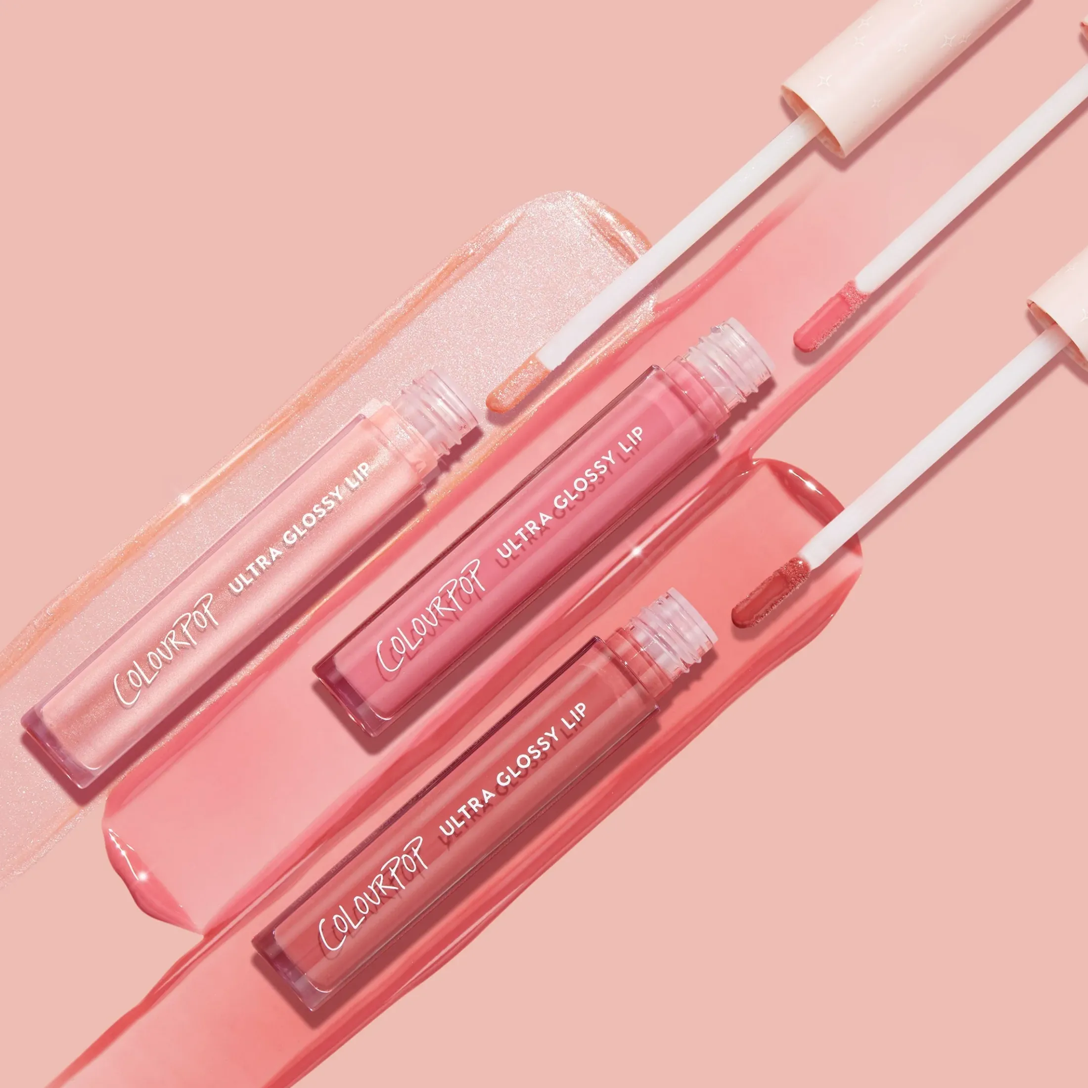 ColourPop Lip Gloss & Lip Oil|Lip Sets*Tickled Pink Ultra Glossy Lip Trio