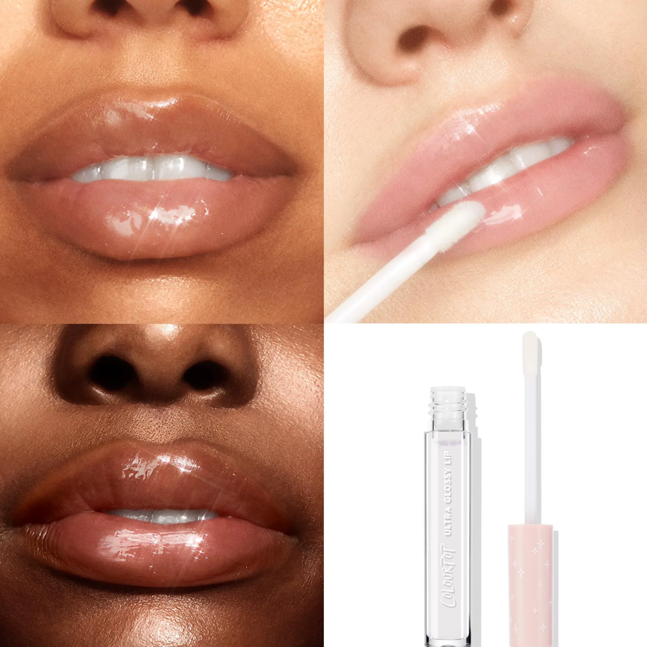 ColourPop Lip Gloss & Lip Oil*Ultra Glossy Lip Lightweight Lip Gloss 20 Carats