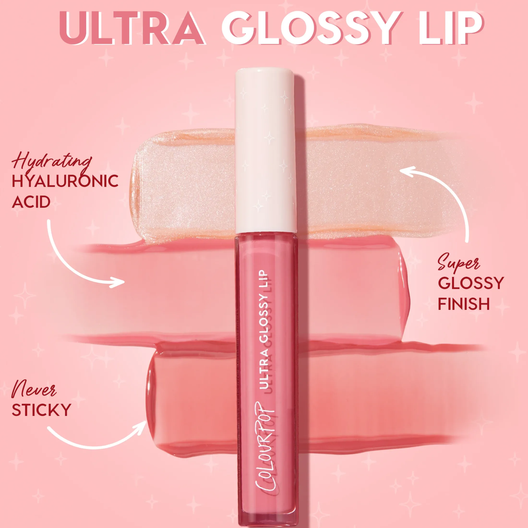 ColourPop Lip Gloss & Lip Oil*Ultra Glossy Lip Lightweight Lip Gloss 20 Carats