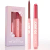 ColourPop Lip Gloss & Lip Oil|Lip Sets*Under the Mistletoe Pink plumping gloss balm & lip liner kit