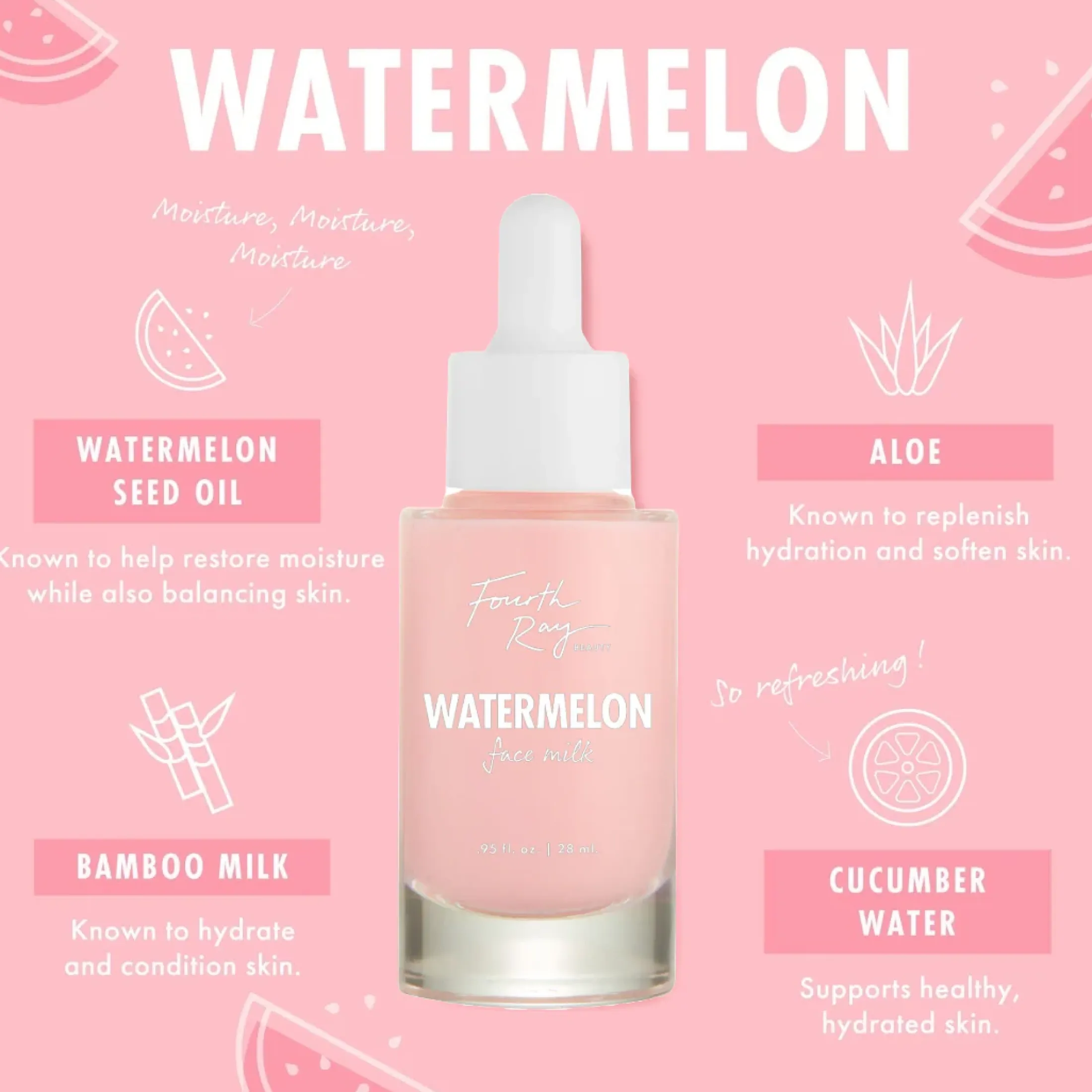 ColourPop Moisturizers*Watermelon Balancing Face Milk